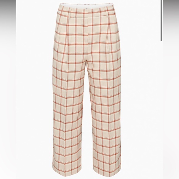 NWOT Aritizia Wilfred The Effortless Cropped Pant - Picture 1 of 7